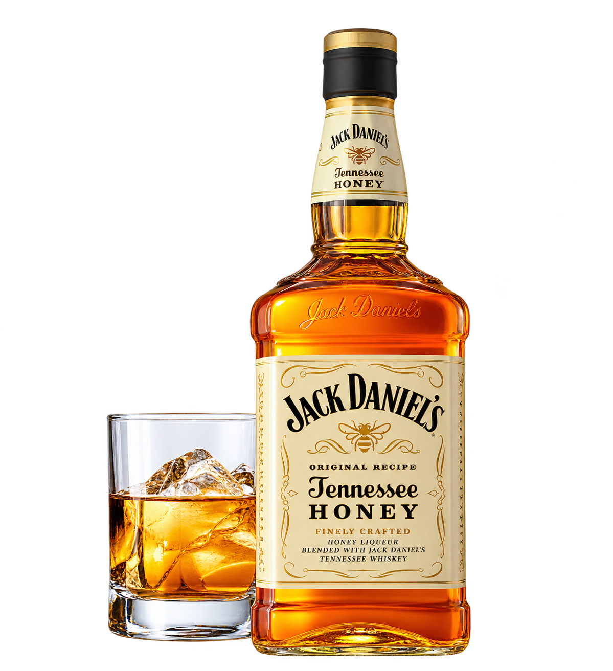 Jack Daniel's Honey com copo