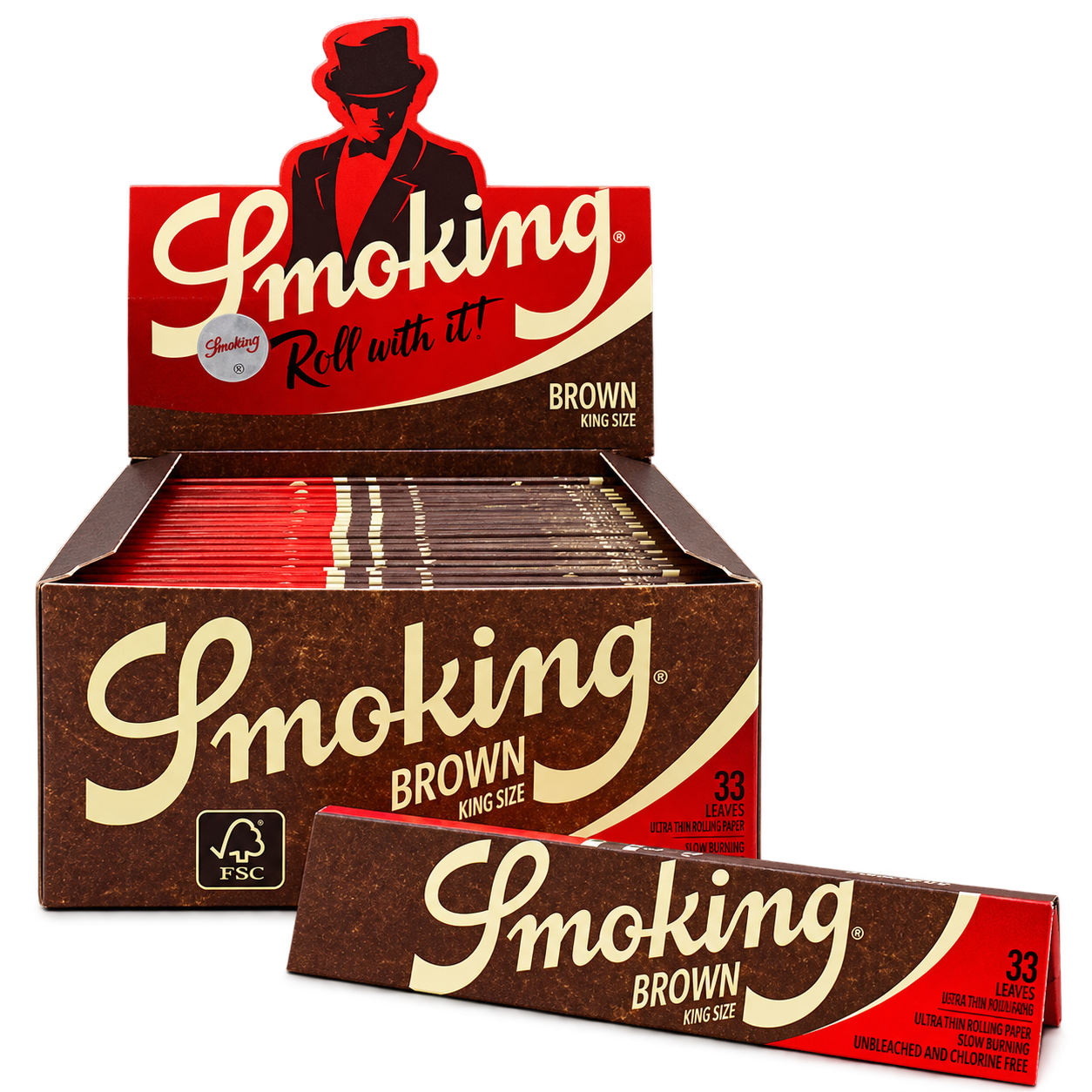 Display e seda Smoking Brown King Size